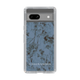 Slim Protection Case［ LAGUNAMOON - Botanical - Blue ］