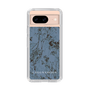 Slim Protection Case［ LAGUNAMOON - Botanical - Blue ］
