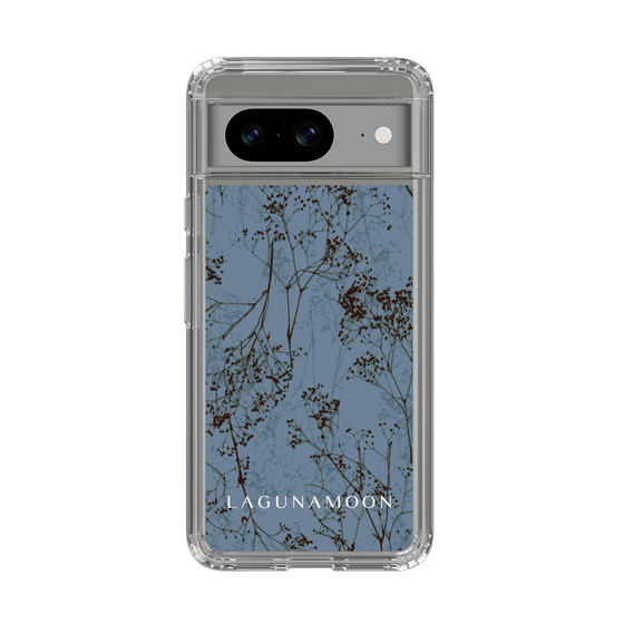 Slim Protection Case［ LAGUNAMOON - Botanical - Blue ］
