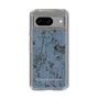 Slim Protection Case［ LAGUNAMOON - Botanical - Blue ］
