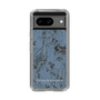 Slim Protection Case［ LAGUNAMOON - Botanical - Blue ］
