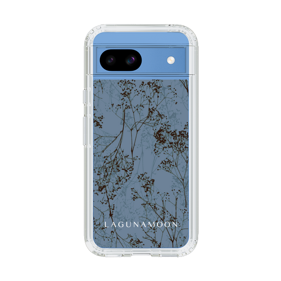 Slim Protection Case［ LAGUNAMOON - Botanical - Blue ］