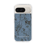 Slim Protection Case［ LAGUNAMOON - Botanical - Blue ］