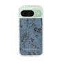 Slim Protection Case［ LAGUNAMOON - Botanical - Blue ］