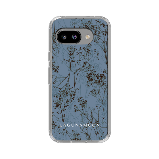 Slim Protection Case［ LAGUNAMOON - Botanical - Blue ］