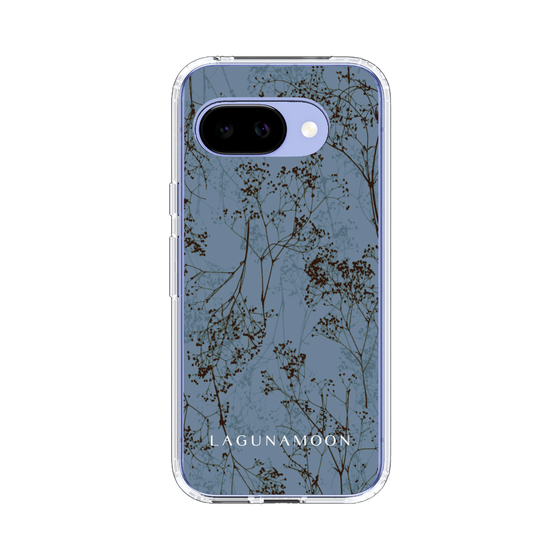 Slim Protection Case［ LAGUNAMOON - Botanical - Blue ］