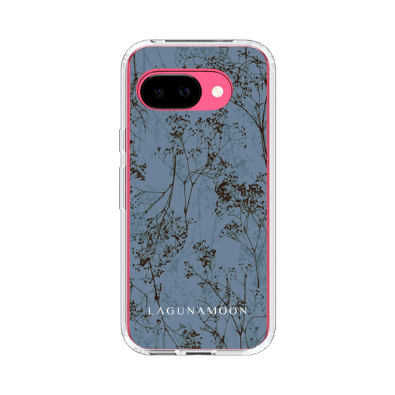 Slim Protection Case［ LAGUNAMOON - Botanical - Blue ］