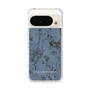 Slim Protection Case［ LAGUNAMOON - Botanical - Blue ］
