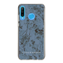 Slim Protection Case［ LAGUNAMOON - Botanical - Blue ］