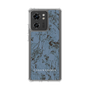 Slim Protection Case［ LAGUNAMOON - Botanical - Blue ］