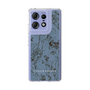 Slim Protection Case［ LAGUNAMOON - Botanical - Blue ］