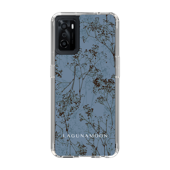 Slim Protection Case［ LAGUNAMOON - Botanical - Blue ］