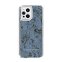 Slim Protection Case［ LAGUNAMOON - Botanical - Blue ］