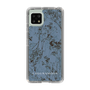 Slim Protection Case［ LAGUNAMOON - Botanical - Blue ］