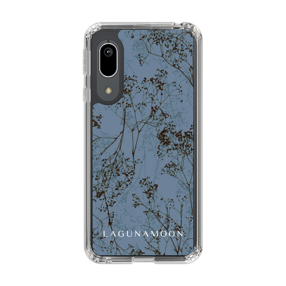 Slim Protection Case［ LAGUNAMOON - Botanical - Blue ］