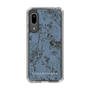 Slim Protection Case［ LAGUNAMOON - Botanical - Blue ］