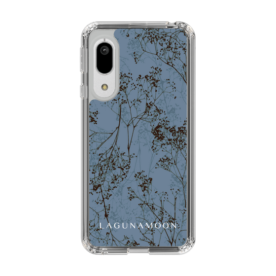 Slim Protection Case［ LAGUNAMOON - Botanical - Blue ］