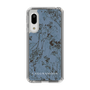 Slim Protection Case［ LAGUNAMOON - Botanical - Blue ］