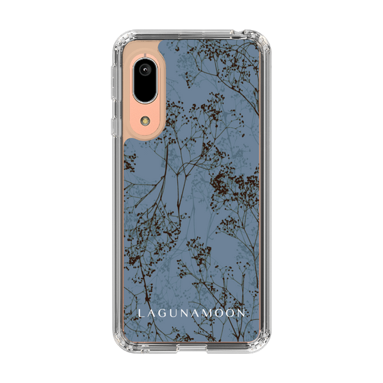 Slim Protection Case［ LAGUNAMOON - Botanical - Blue ］