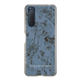Slim Protection Case［ LAGUNAMOON - Botanical - Blue ］