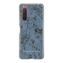 Slim Protection Case［ LAGUNAMOON - Botanical - Blue ］
