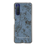 Slim Protection Case［ LAGUNAMOON - Botanical - Blue ］