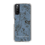 Slim Protection Case［ LAGUNAMOON - Botanical - Blue ］