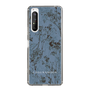 Slim Protection Case［ LAGUNAMOON - Botanical - Blue ］