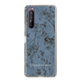 Slim Protection Case［ LAGUNAMOON - Botanical - Blue ］