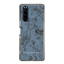 Slim Protection Case［ LAGUNAMOON - Botanical - Blue ］
