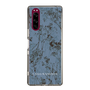Slim Protection Case［ LAGUNAMOON - Botanical - Blue ］