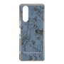 Slim Protection Case［ LAGUNAMOON - Botanical - Blue ］