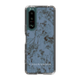 Slim Protection Case［ LAGUNAMOON - Botanical - Blue ］