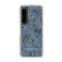 Slim Protection Case［ LAGUNAMOON - Botanical - Blue ］