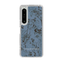 Slim Protection Case［ LAGUNAMOON - Botanical - Blue ］