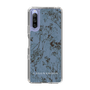 Slim Protection Case［ LAGUNAMOON - Botanical - Blue ］