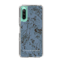 Slim Protection Case［ LAGUNAMOON - Botanical - Blue ］