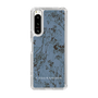 Slim Protection Case［ LAGUNAMOON - Botanical - Blue ］