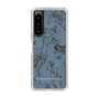 Slim Protection Case［ LAGUNAMOON - Botanical - Blue ］