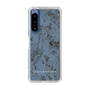 Slim Protection Case［ LAGUNAMOON - Botanical - Blue ］