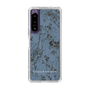 Slim Protection Case［ LAGUNAMOON - Botanical - Blue ］