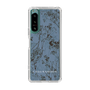 Slim Protection Case［ LAGUNAMOON - Botanical - Blue ］