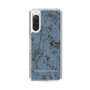 Slim Protection Case［ LAGUNAMOON - Botanical - Blue ］