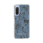 Slim Protection Case［ LAGUNAMOON - Botanical - Blue ］