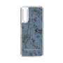 Slim Protection Case［ LAGUNAMOON - Botanical - Blue ］
