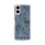 Slim Protection Case［ LAGUNAMOON - Botanical - Blue ］