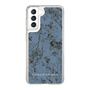 Slim Protection Case［ LAGUNAMOON - Botanical - Blue ］