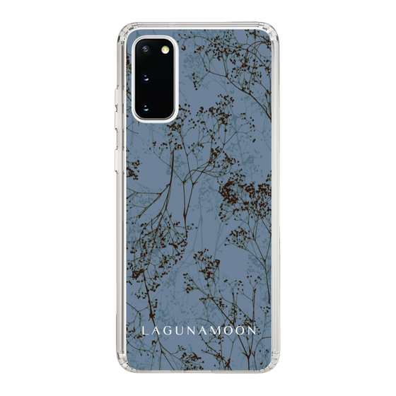 Slim Protection Case［ LAGUNAMOON - Botanical - Blue ］