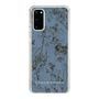 Slim Protection Case［ LAGUNAMOON - Botanical - Blue ］
