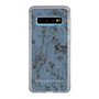 Slim Protection Case［ LAGUNAMOON - Botanical - Blue ］